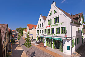 idyllische Lage des Hotel "Zum Kater"